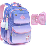 Sanrioed Hello kitty Schoolbag Cartoon Strawberry Kitty Cat