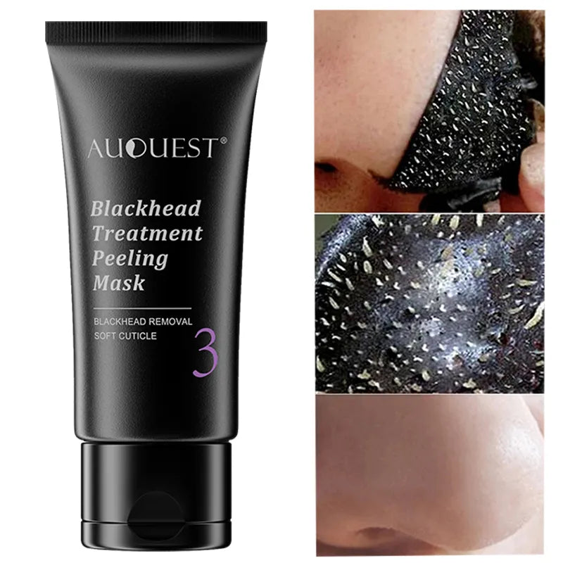 AUQUEST Blackhead Remover Black Dots Facial Masks NoseBamboo