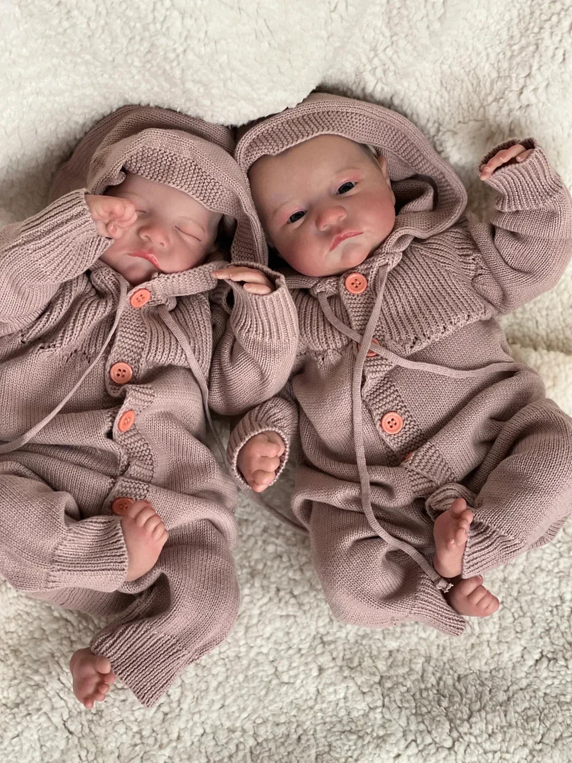 NPK 19inch Already Painted Finished Reborn Baby Doll