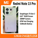 Xiaomi Redmi Note 13 Pro 5G Smartphone 6.67"