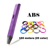 Creative 3D Drawing Pen RP800A with OLED Display