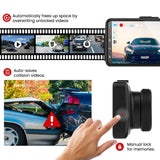 KQQ 4K Dash Camera for Car Ront and