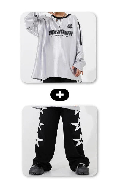 New Teenagers Kids Hip Hop Dance Costume Long