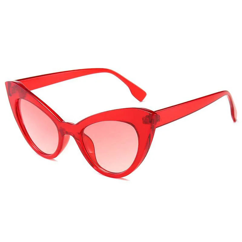 Summer Cat Eyes Sunglasses Small Frame Okulary UV400