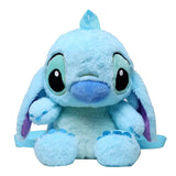 large Cartoon Blue Stitch Plush Backpack Cute Stitch
