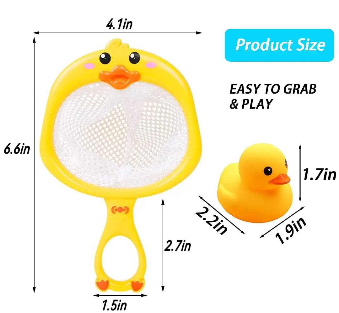 Baby Bath Toys Kids Bathtub Duck Toy Set,Kids