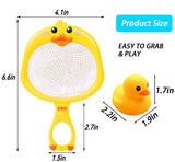 Baby Bath Toys Kids Bathtub Duck Toy Set,Kids