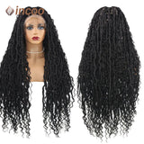 32" Synthetic Full Lace Front Wigs Locs Braided