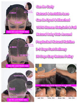 Meodi Hair Bone Straight 13x6 Hd Transparent Human