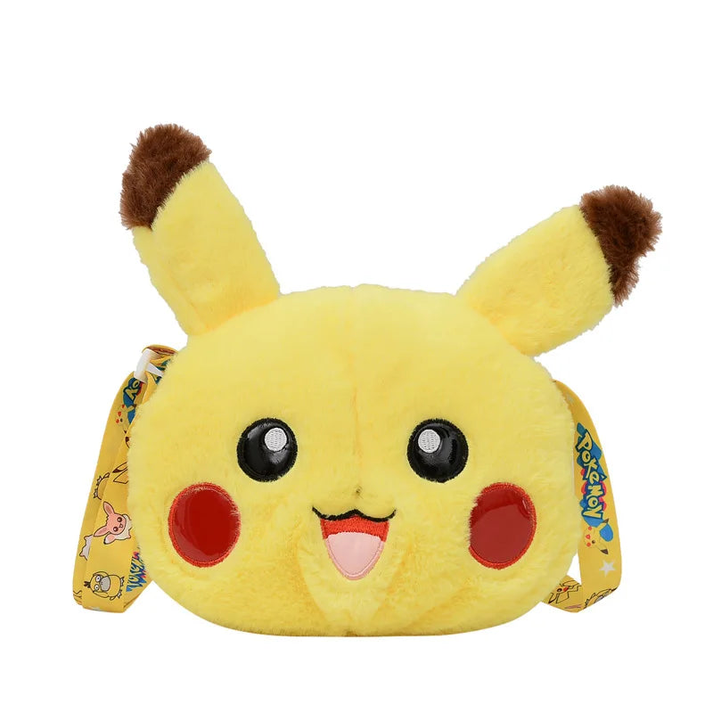 Pokemon Anime 20CM Toy Pikachu Toy Shoulder Bag