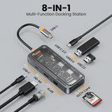 4K 5GB USB C Hub Dock Station Type