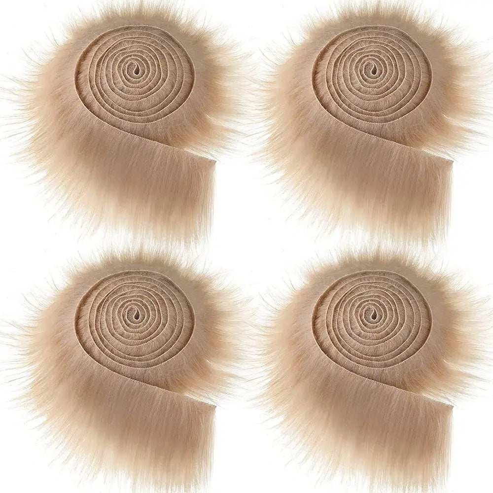 Apparel Sewing Trimming Fluffy Soft Long Plush Fur