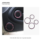 Car Speaker Cover Trim Sticker Door Horn Decoration
