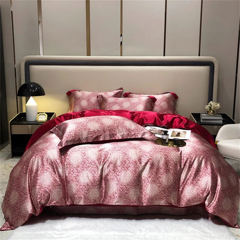 Mulberry Silk 4 Pieces Comforter Bedding Set, 1PC