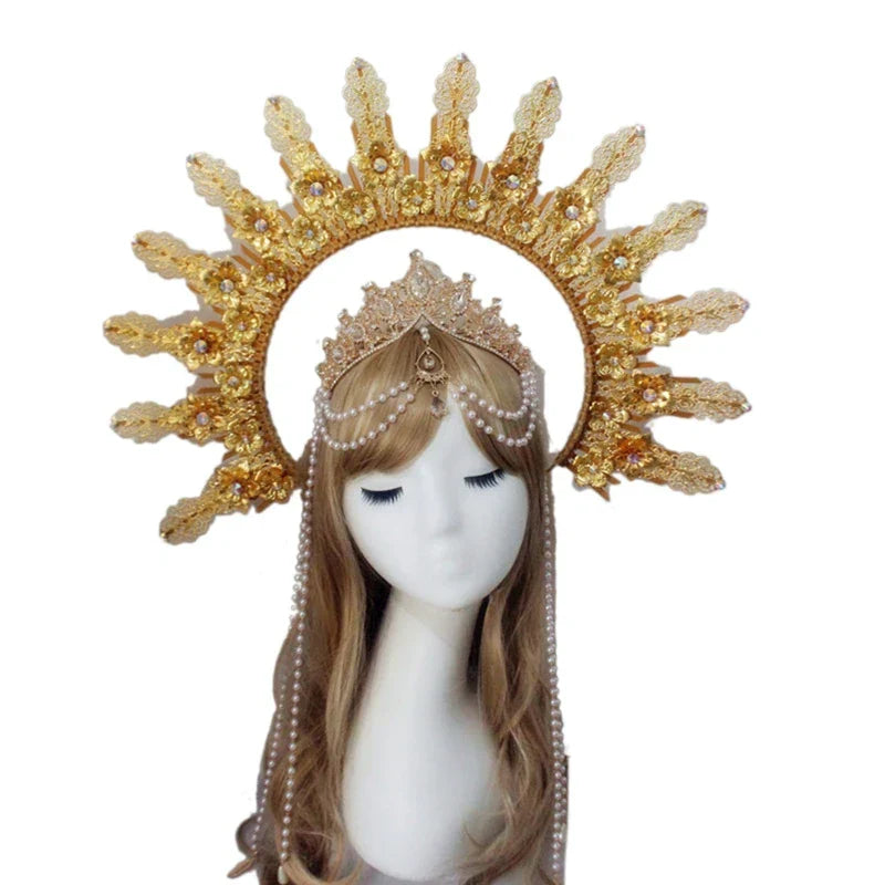 Gorgeous Sun Godmother's Crown Lolita KC Notre Dame