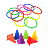 Children's Fun Ring Throwing Game Outdoor Throwing Plastic