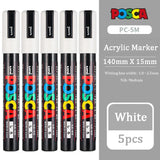 Uni Marker Pen, PC-3M Acrylic posca marcadores permanent