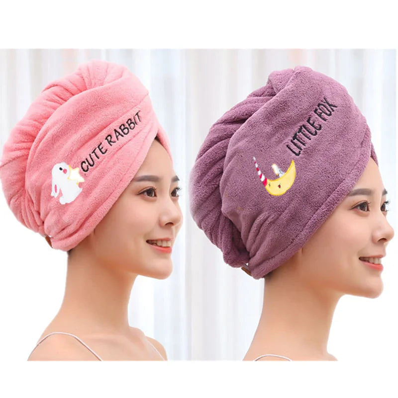 Women Microfiber Towel Hair Towel Bath Towels for