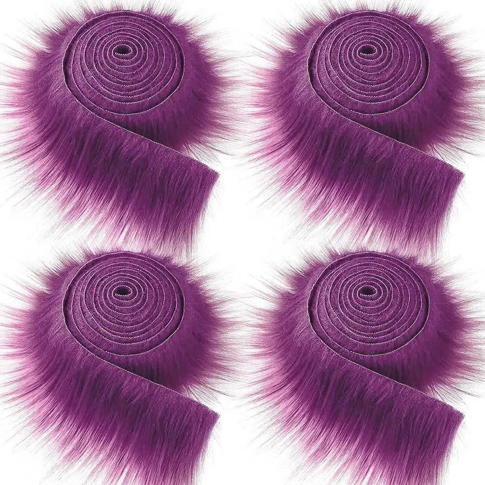 Apparel Sewing Trimming Fluffy Soft Long Plush Fur