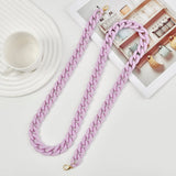 Multicolored Acrylic Bag Chain Bracelet Shoulder Chain Resin