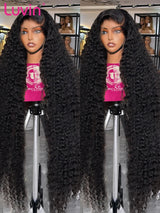 Luvin HD Transparent Deep Wave Frontal Wig 13x4/13x6