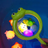 Children's bath toys Induction water play light-up animal