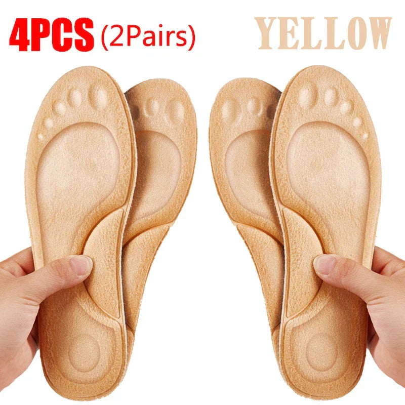 PU Feet Sole Soft Orthopedic Sport Insoles for