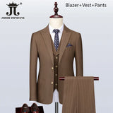 S-5XL ( Blazer + Vest + Pants )