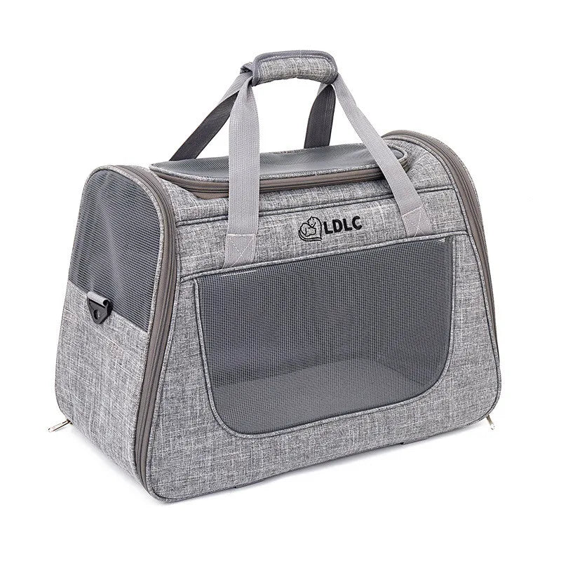 Outing Portable Breathable Puppy Carrier Pull Rod Box