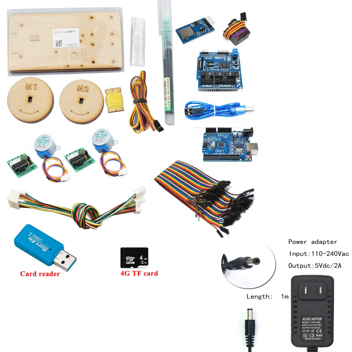 Draw Wall Painting Robot with Cable Plotter for