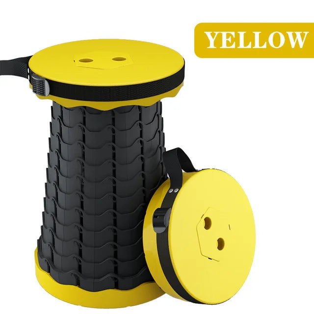 Portable Folding Camping Stools, Outdoor Telescopic Picnic Stools,