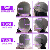 13x6 Glueless HD Transparent Deep Wave Human Hair