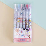 6PCS Cute Game Genshin Impact 0.5mm Gel Pens