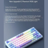 Wob Rainy75 Mechanical Keyboard CNC Aluminum Alloy RGB