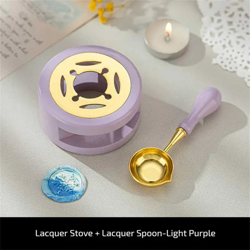 Wood Stove Seal Spoon Decoration Gift DIY Craft