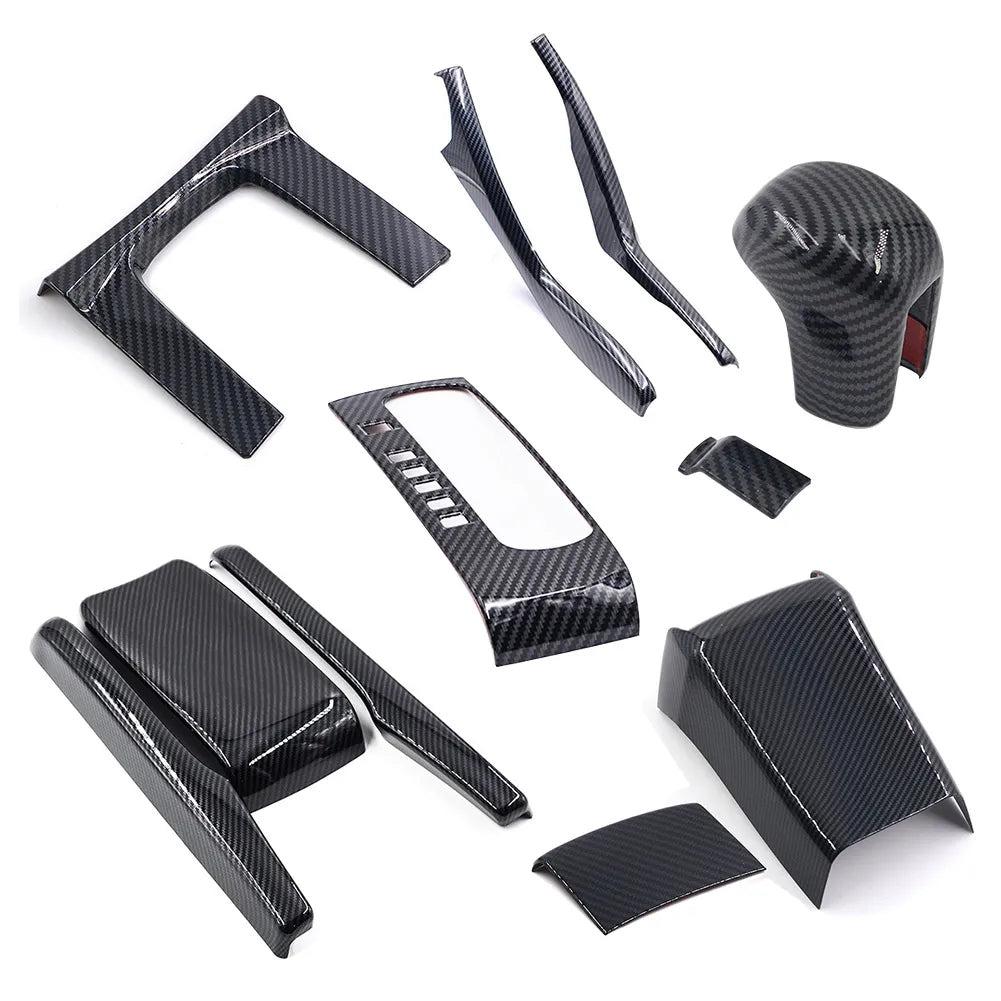 Carbon Fiber Car Gear Panel Trim Shift Panel