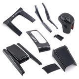 Carbon Fiber Car Gear Panel Trim Shift Panel