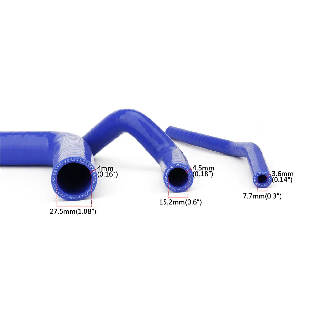 9pcs Auto Silicone Radiator Hose Kit for Honda