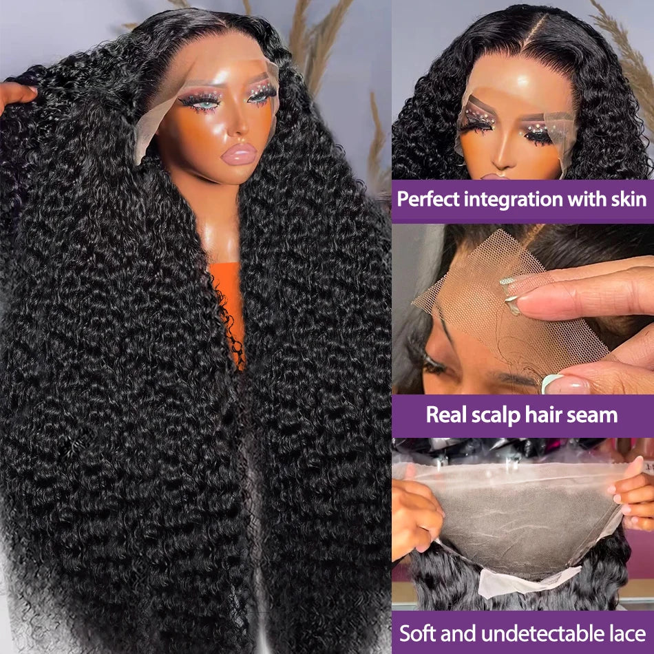 Wigirl 250% Deep Wave Frontal Wig 13x6 HD