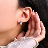 New Arrivals Moissanite Diamond 925 Sterling Silver Stud
