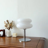 Macaron Glass Table Lamp Trichromatic Dimming Living Room