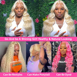 13x4 Body Wave 613 Honey Blonde Lace Front