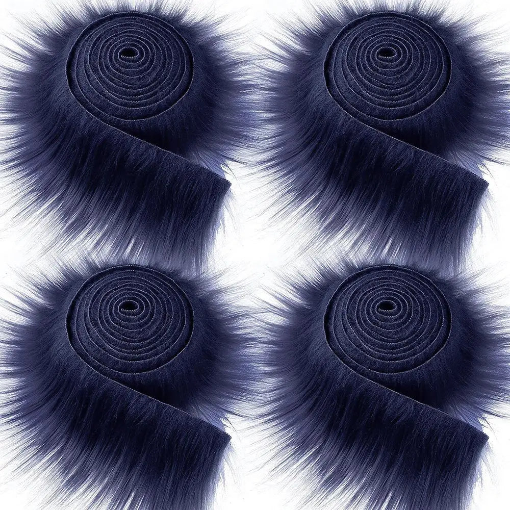 Apparel Sewing Trimming Fluffy Soft Long Plush Fur