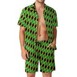 Jamaican Flag Men Sets Jamaica Cushion Aesthetic Casual