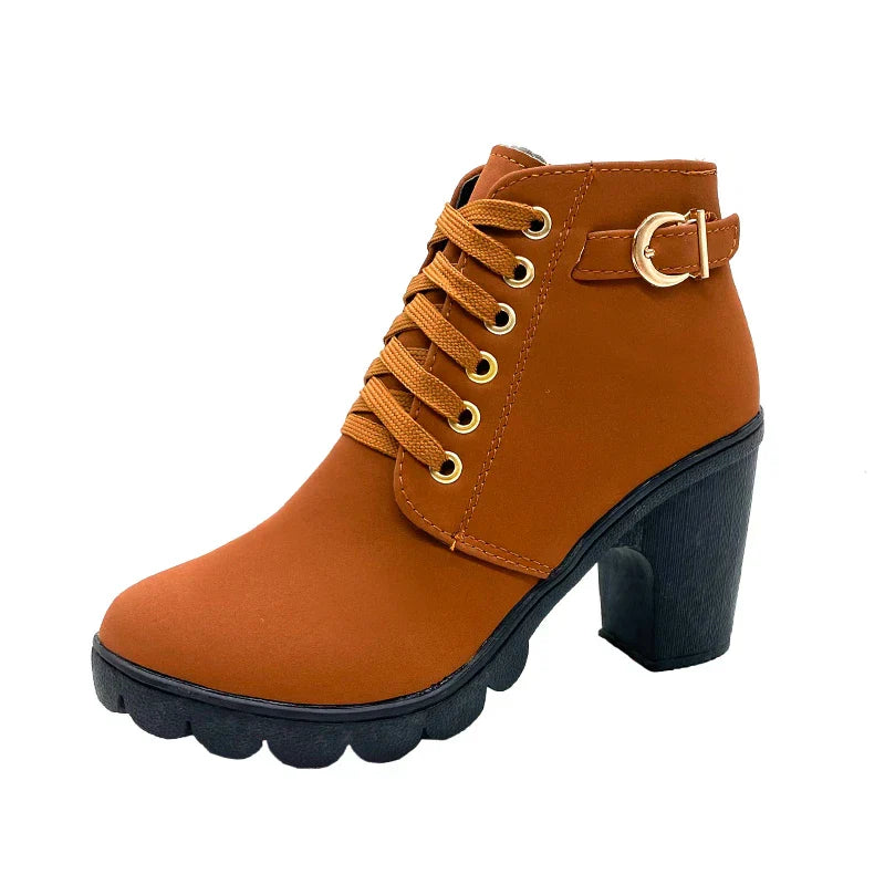 New Spring Winter Women Pumps Boots High Quality
