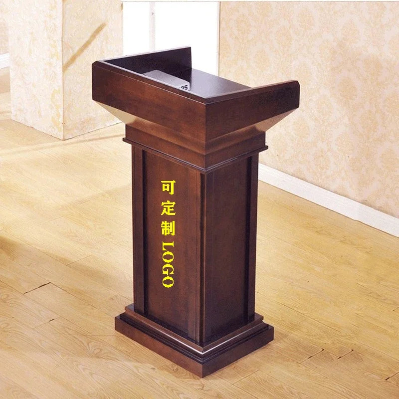 Simple Modern Class Furniture Church Lectern Speech Table