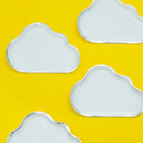 44pcs/set Rainbow and Cloud Disposable Tableware Plate Cup