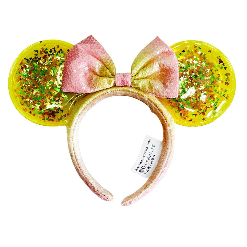 Disney Mickey Mouse Ear Headband Green Mermaid Hair