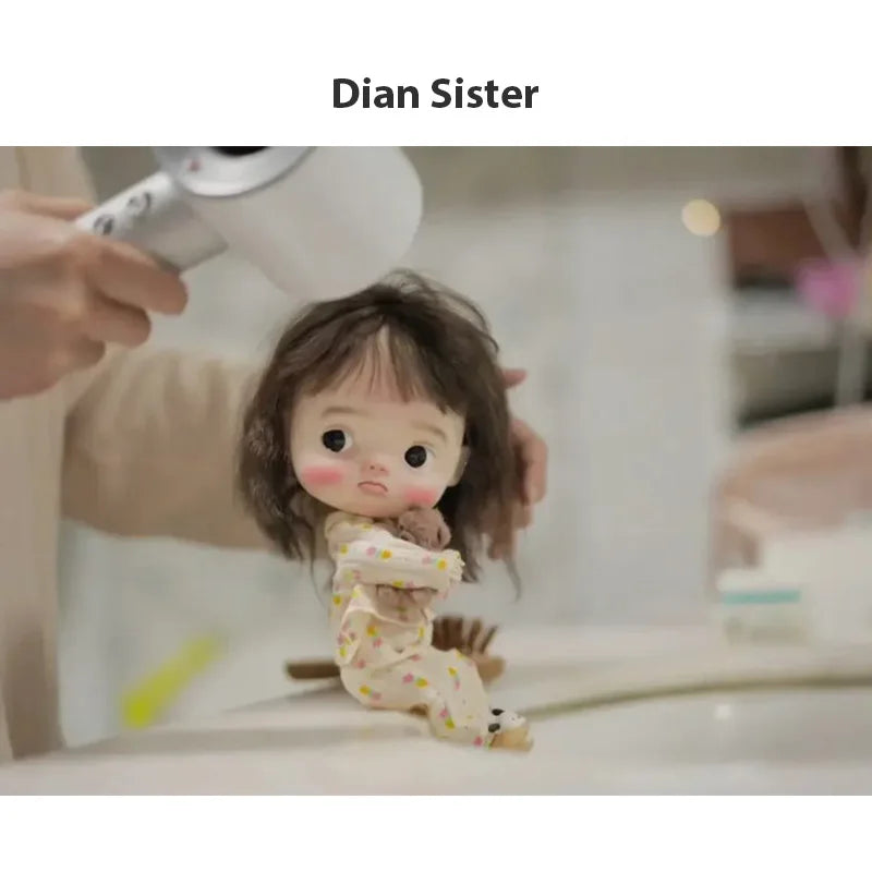 DianDi Dianmei Happy Smile Grievance Expression Head BJD