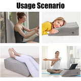 Portable Inflatable Elevation Wedge Leg Foot Pillow Elevation